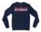 Bleddy Bugger Men/Unisex Long Sleeve Sweatshirt in Navy Color
